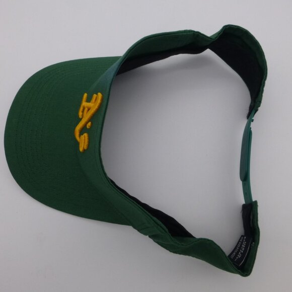 NWOT Oakland A's Viser (White Logo) - Picture 3 of 7